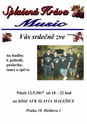 Splašená kráva MUSIC (12.5.2017)